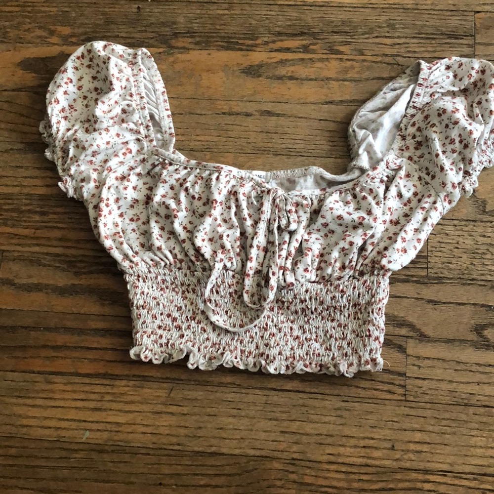 Garage XS crop top from Urban Outfitters